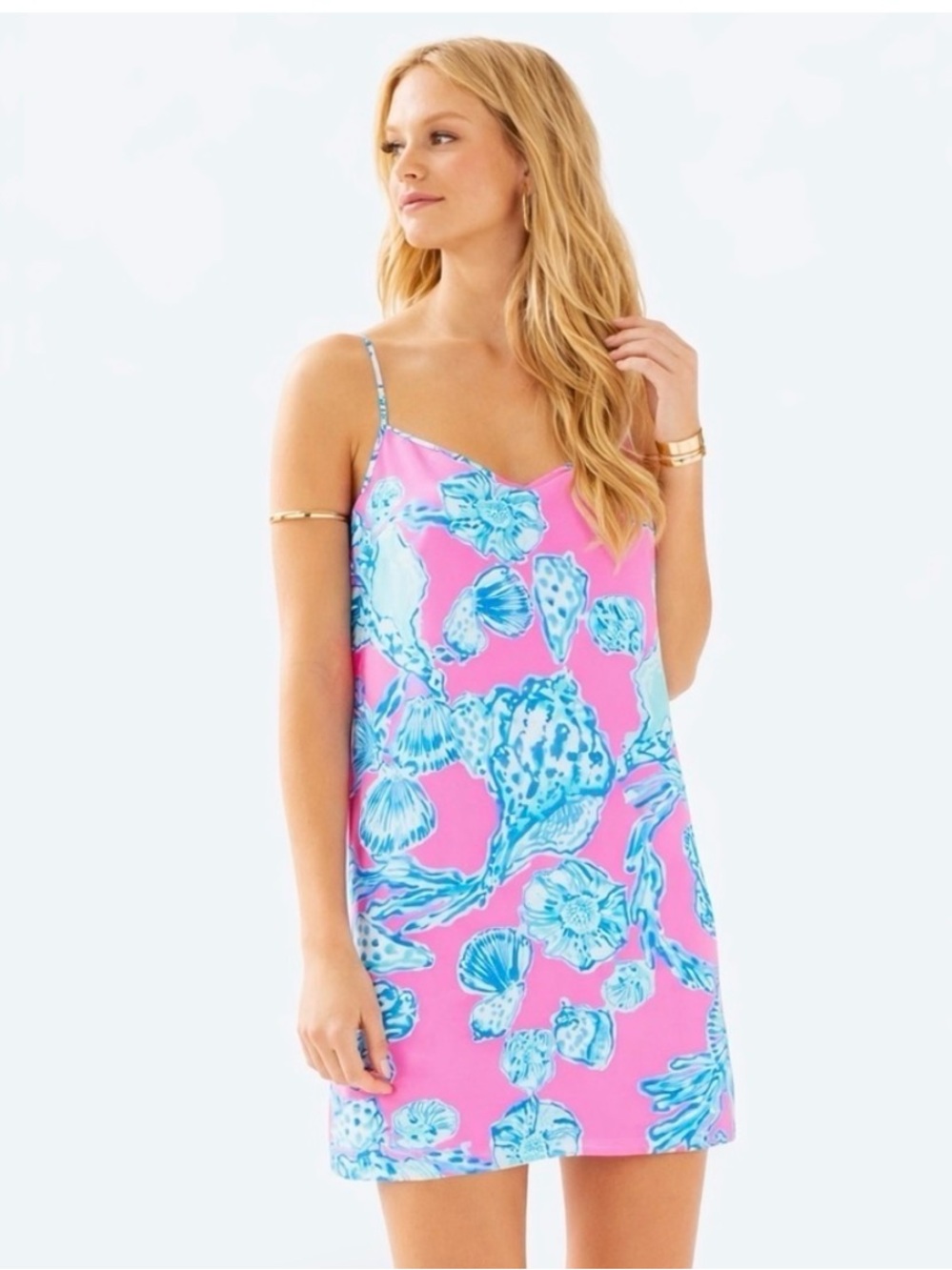 Lilly Pulitzer Dusk Sill Slip Dress in Barefoot Princess Print
